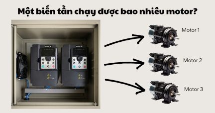 Một biến tần có thể chạy được nhiều motor không?