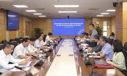 EVN và lãnh đạo Quảng Trị đánh giá tiến độ các dự án điện